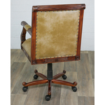 Fauteuil-bureau-victorien-beige-a