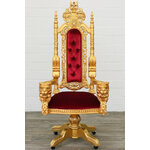 Fauteuil-bureau-royal-dore