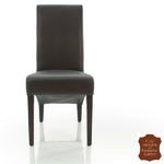 chaise-colonial-cuir-marron