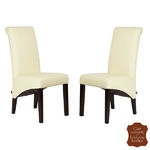 Chaises-colonial-cuir-blanc