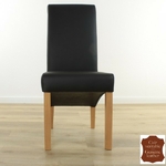 chaise-cuir-vachette-noir-e
