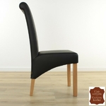 chaise-cuir-vachette-noir-f