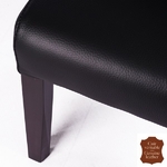 Chaise-cuir-pleine-fleur-noir-d