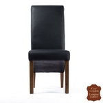 chaises-cuir-vachette-noir-a