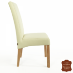chaise-cuir-veritable-beige-b