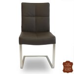 chaise-cuir-veritable-marron-f