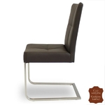 chaise-cuir-veritable-marron-g