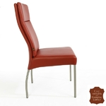 Chaise-cuir-veritable-rouge-b