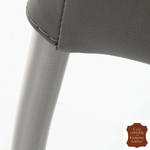 Chaise-cuir-veritable-gris-f