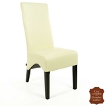 Chaise-cuir-veritable-blanc