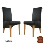 chaises-cuir-vachette-noir-d
