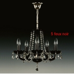 Lustre-cristal-Boheme-Wranovsky-noir
