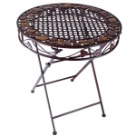 Table-fer-forgé-brun