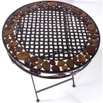 Table fer forgé