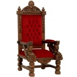 Trone-royal-sphynges-rouge