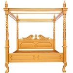 Lit-baldaquin-doré-princesse-a