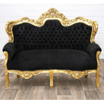Canape-baroque-dore-noir