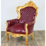 Fauteuil-baroque-bordeaux-dore-a