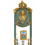 Miroir-baroque-vert