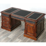 Bureau-victorien-anglais-acajou -1