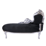 Meridienne-rococo-noir-argent-a
