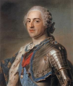 Louis XV en armure