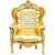 Fauteuil-rococo-dore