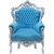 fauteuil-baroque-turquoise-argent