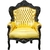 fauteuil-baroque-dore-noir