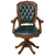 Fauteuil-bureau-chesterfield-vert