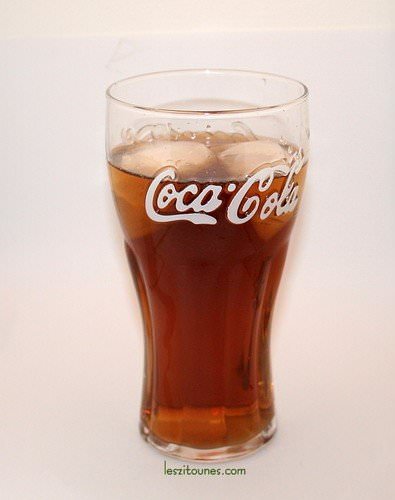 la passion du bar verre coca cola