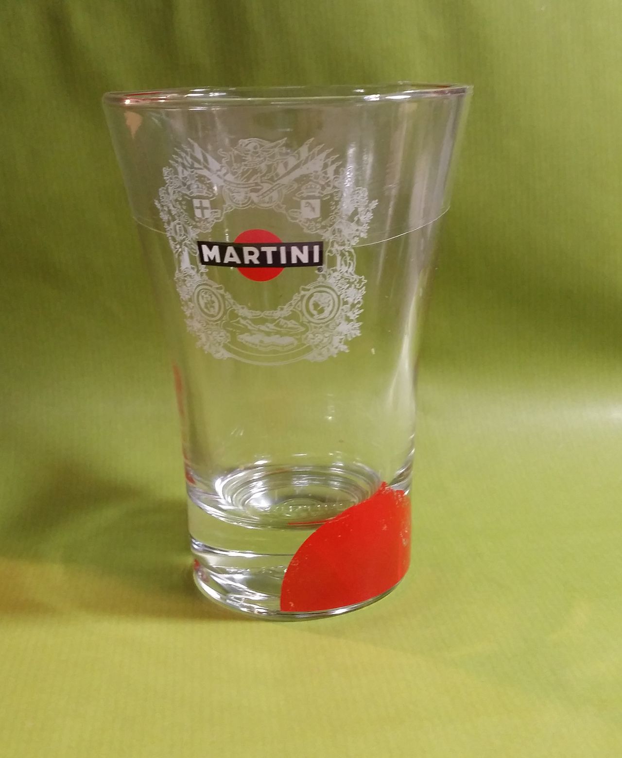 verre publicitaire martini