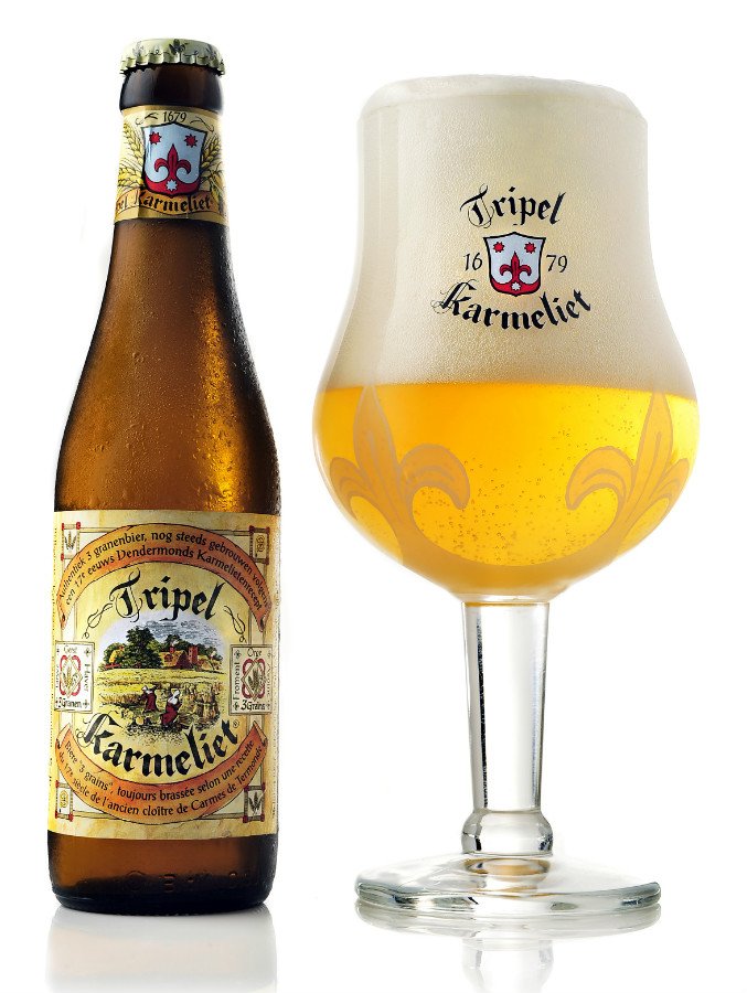 Verre à bière Karmeliet Triple 25 cl - Savourez l'Authenticité Belge