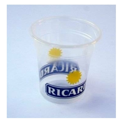 Verre Ricard long drink base carrée