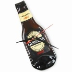 horloge guinness bouteille