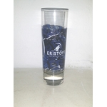 Verre tube eristoff tête de loup vodka