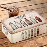 Boîte métallique vintage Coca-Cola