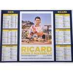 calendrier ricard 2021 born à Marseille