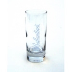verre ballantines tube plastique