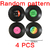 2-4-6-pi-ces-En-Plastique-Environnemental-Disque-Vinyle-Napperons-de-Table-Simple-et-Cr