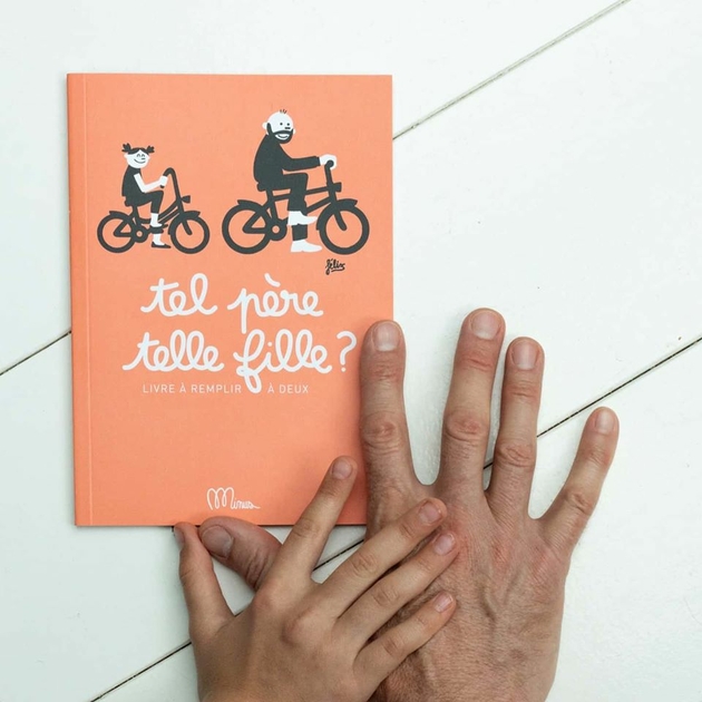 TEL PÈRE TELLE FILLE ? livre à remplir à 2 - Minus Editions