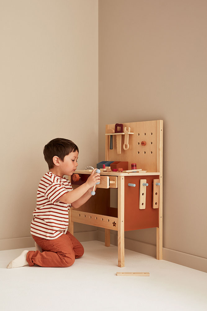 Établi en bois pour enfant Lelin Toys - 48,50€