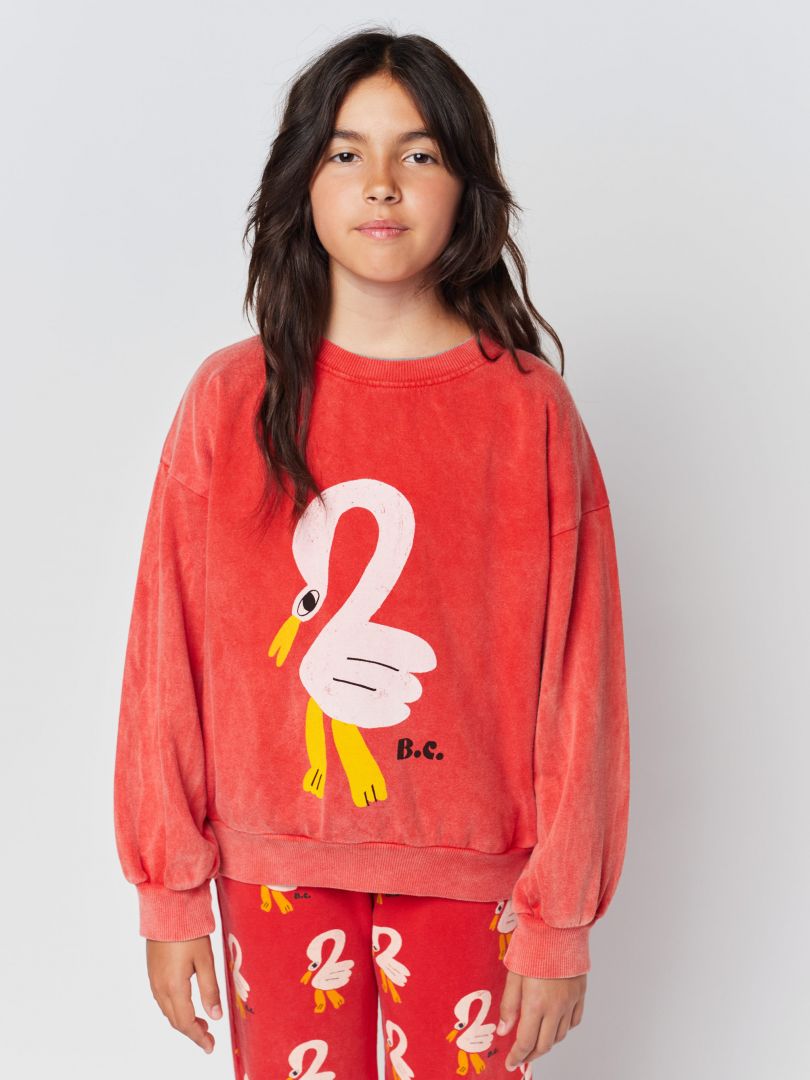 silhouette fille sweat pelican bobo choses