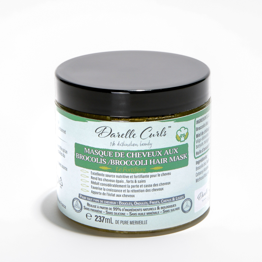 Masque Cheveux Fortifiant Brocoli