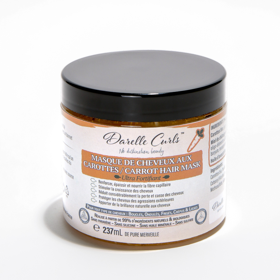 Masque Cheveux Ultra Fortifiant Carotte