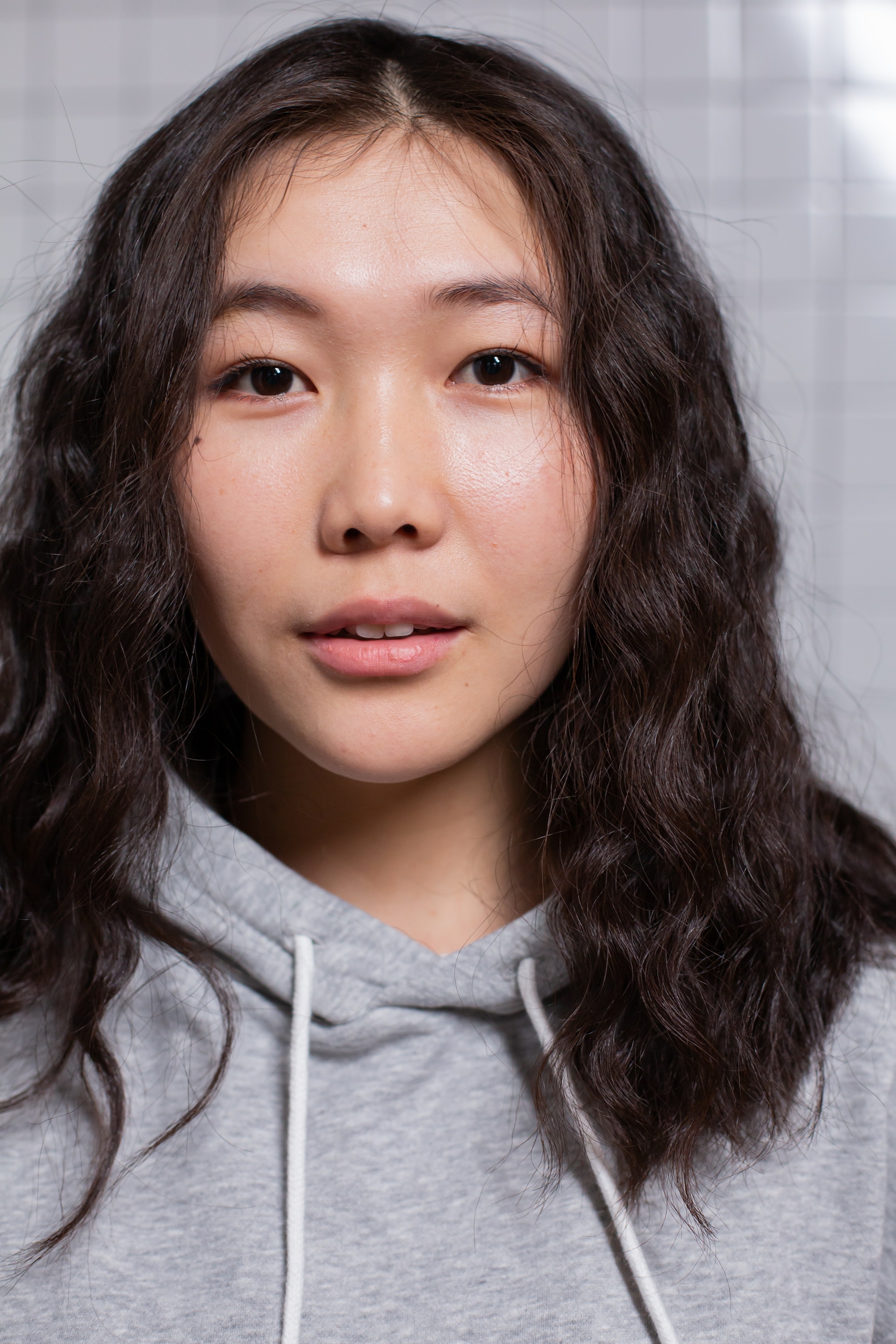 cheveux ondulés