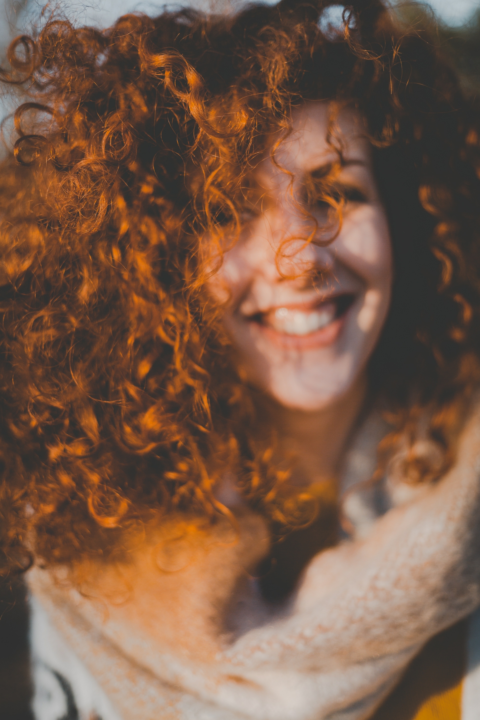 cheveux ondulés