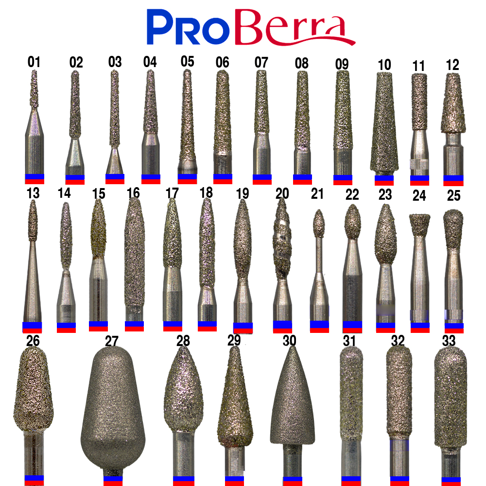 Embouts de ponceuse premium - Manucure / cuticules