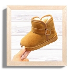kids-winter-boots-brown-side-buckle-side-view-fur-lining