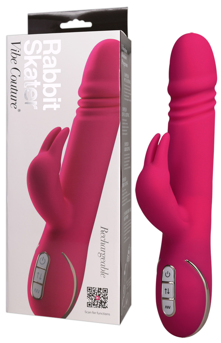 Vibromasseur Rechargeable Vibe Couture Skater Rose